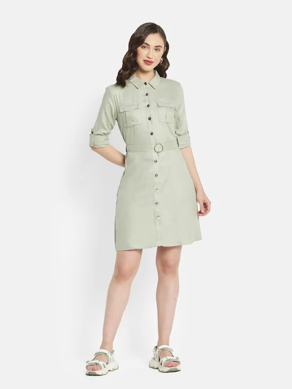 Dusty mint outlet dress